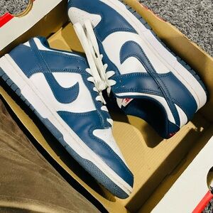 Nike Blue and White Sneakers